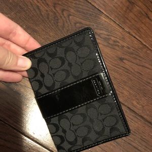 Coach Black Cardholder